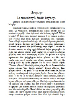 Leonardonyn-omur-beyany